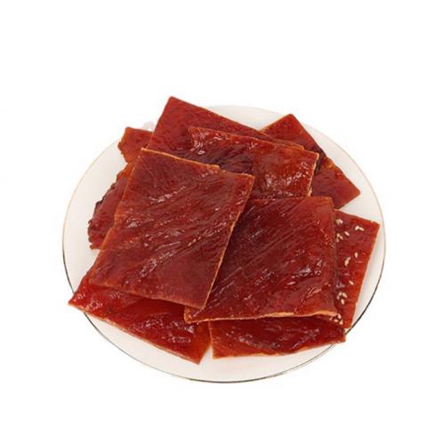 猪肉脯香辣蜜汁味猪肉干独立包装批发网红休闲零食学校宿舍好吃